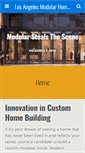 Mobile Screenshot of losangelesmodularhomebuilders.com